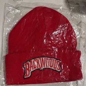 Red Backwoods Beanie